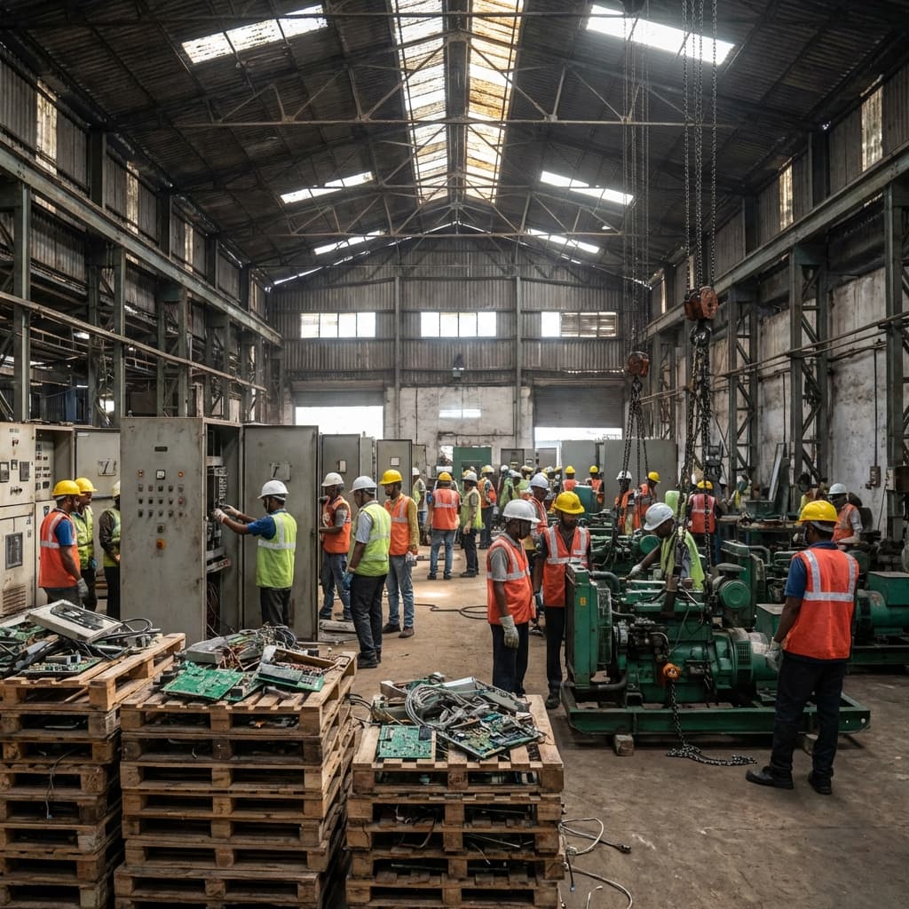 Warehouse & Industrial E-Waste Disposal: A Growing Need