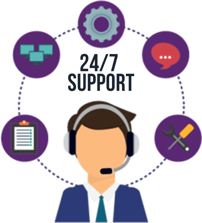 24/7 Support